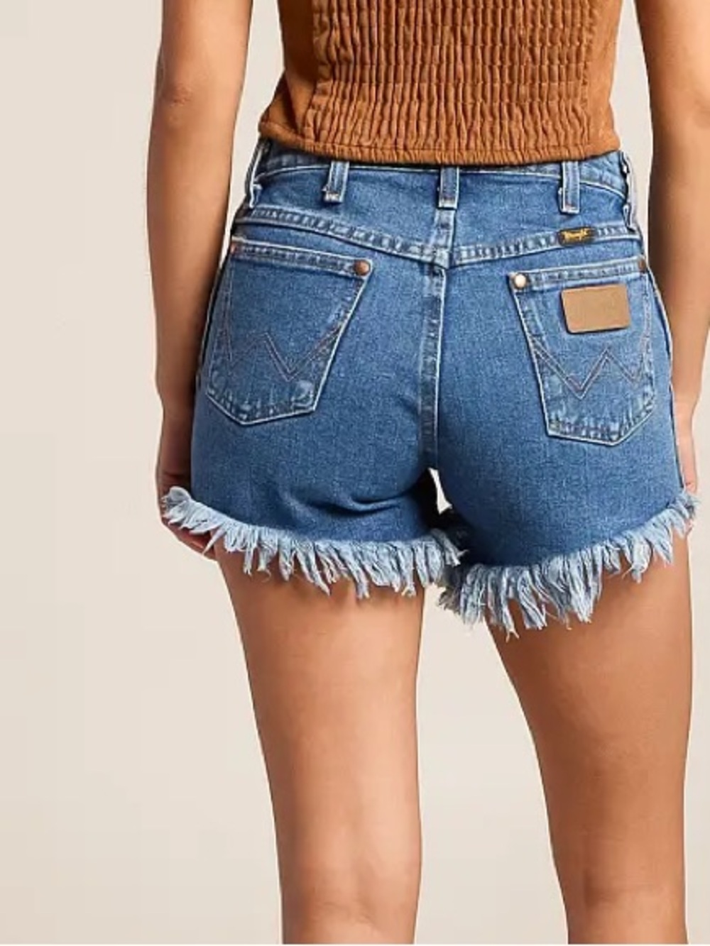 Wrangler Women’s Cut-off Shorts Dark Wash